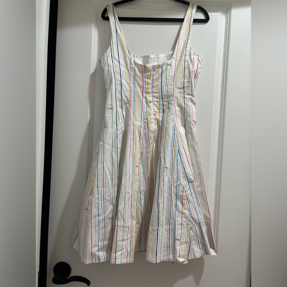 STAUD Mini Wells Dress - Picture 2 of 4
